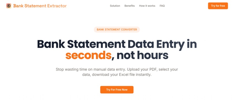 Bank Statement Extractor – screenshot 1