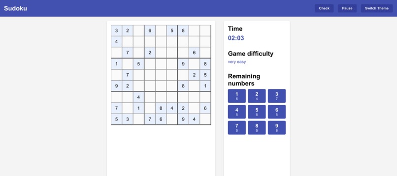 Sudoku Game – screenshot 1