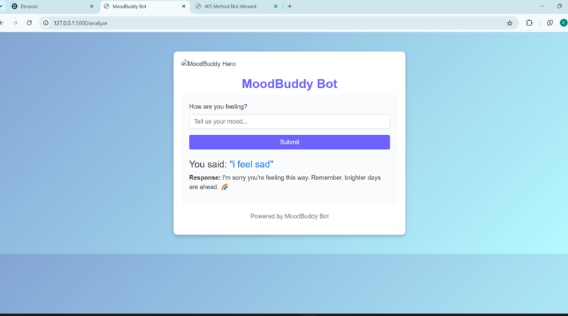 MoodBuddy – screenshot 2