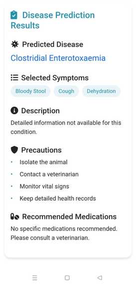  Livestock Disease Prediction  – screenshot 6