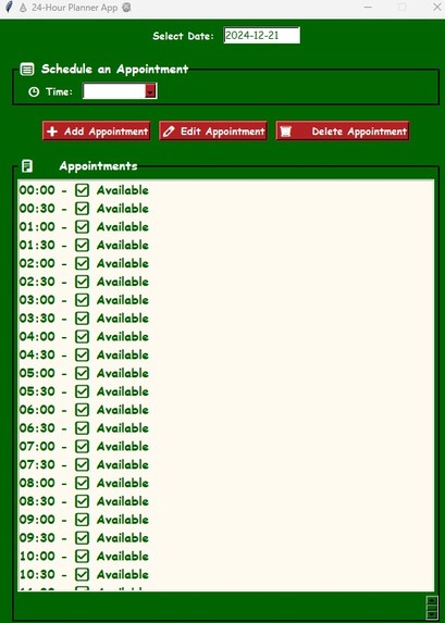 24 Hour Planner – screenshot 1