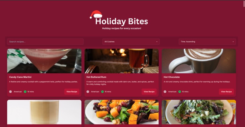 Holiday Bites – screenshot 1