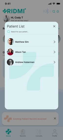 RIDMI+ – screenshot 2