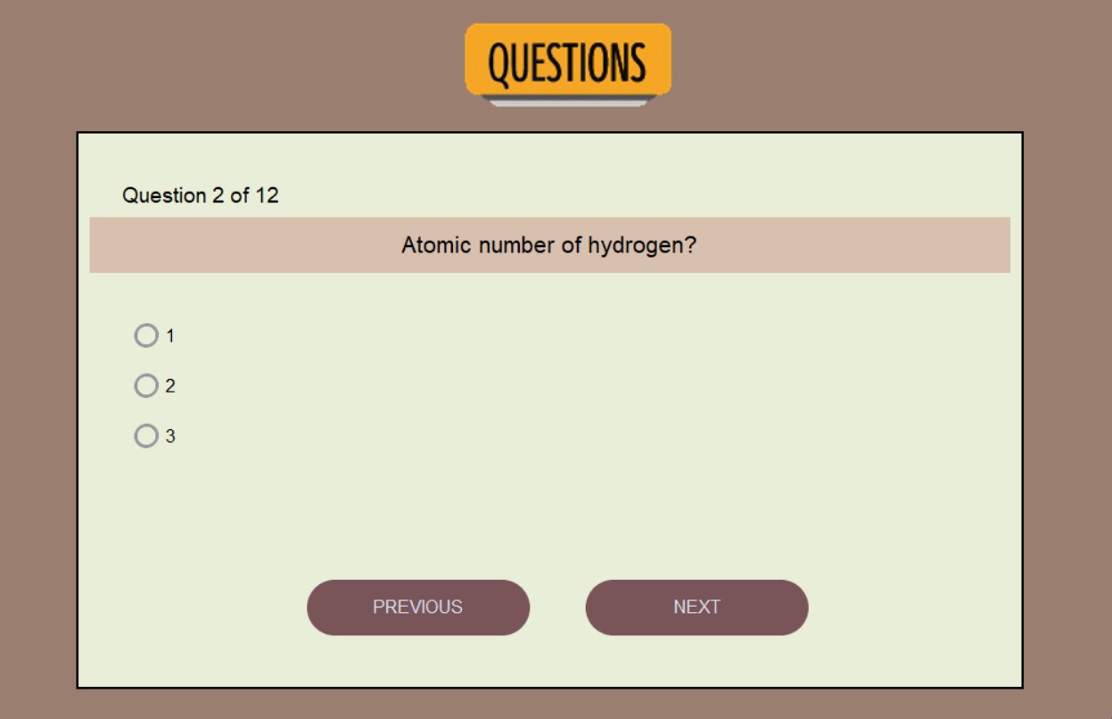 Advance Quiz Game | Devpost