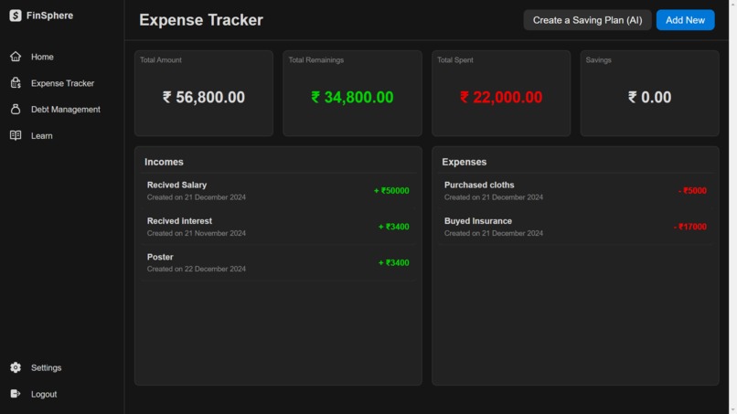 FinSphere – screenshot 3