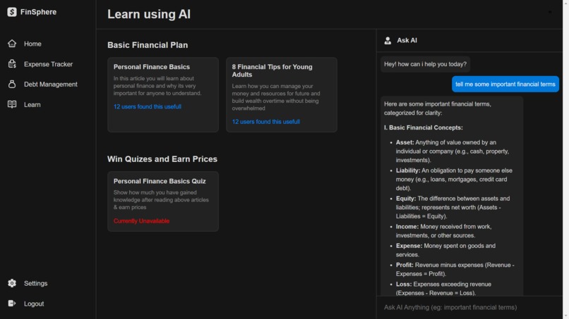 FinSphere – screenshot 5