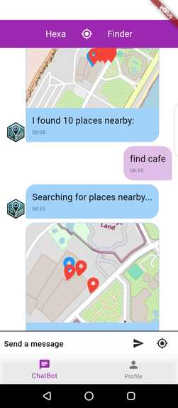 HexaLocator – screenshot 1