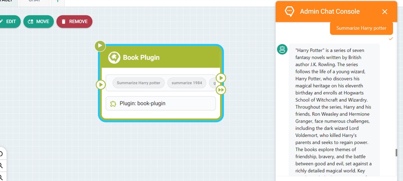 books plugin – screenshot 1