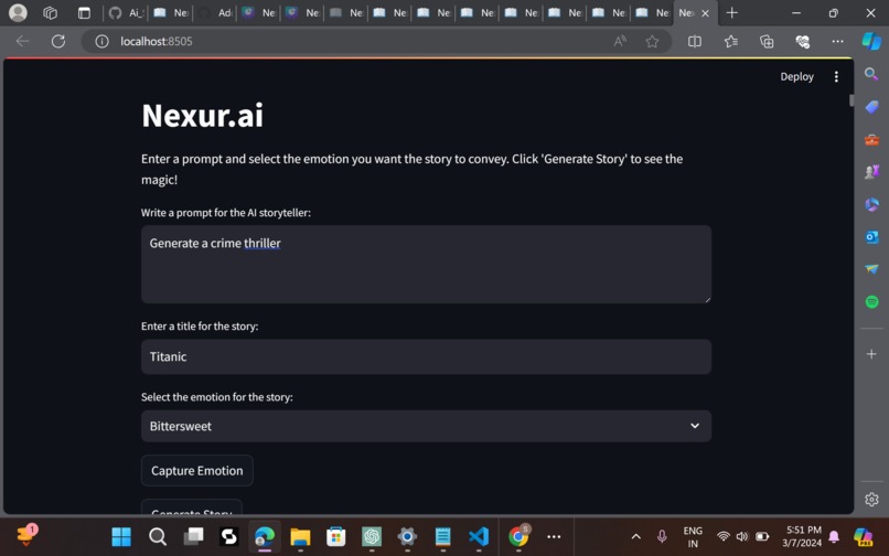 Nexur.ai: Holiday StoryCraft – screenshot 1