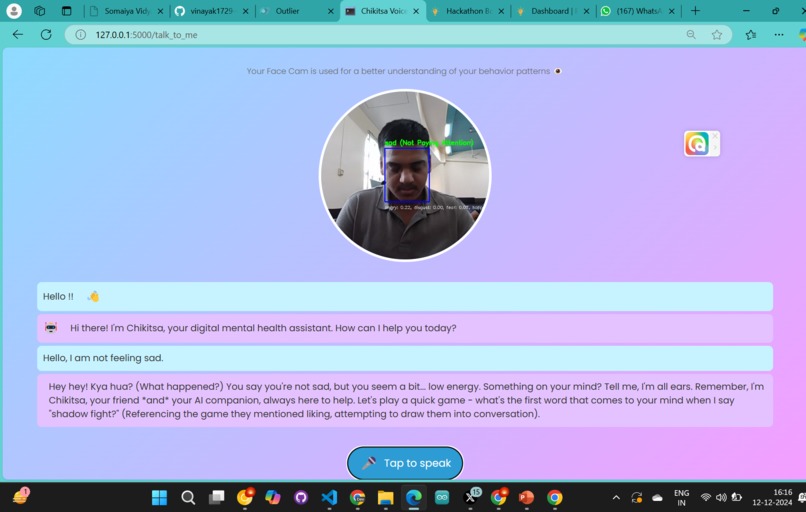 Chikitsa , Your friendly ai Companion – screenshot 4