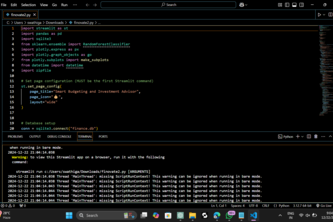 Finovate:Smart Budgeting and Investment Advisor