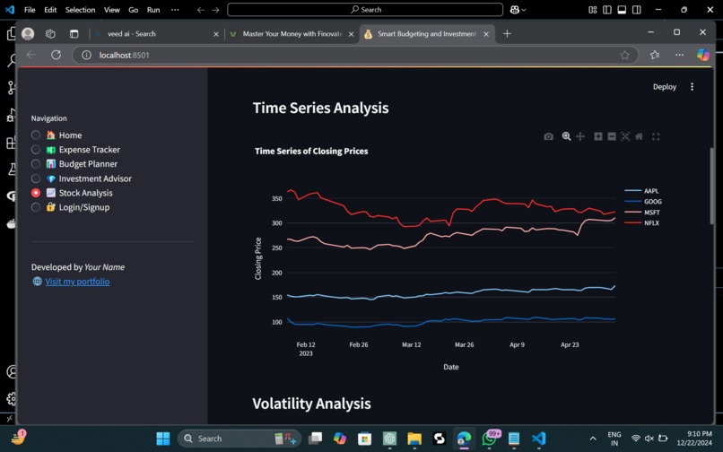 Finovate:Smart Budgeting and Investment Advisor – screenshot 10
