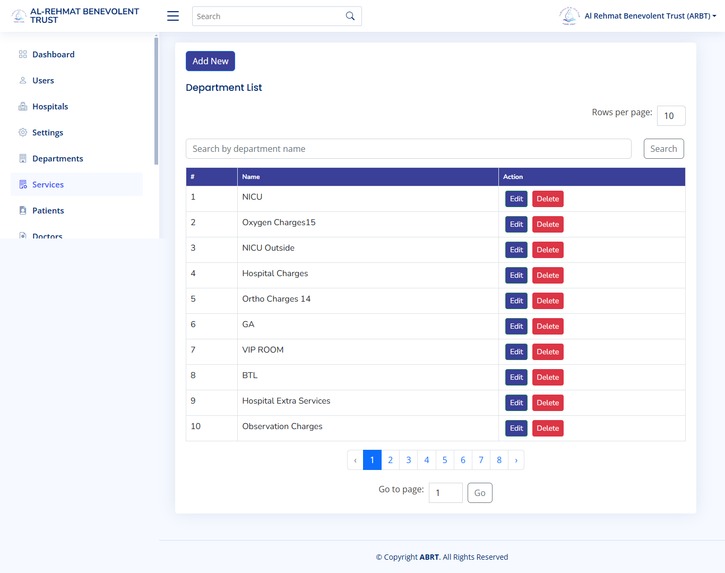 HIMS Hospital Management System – screenshot 1