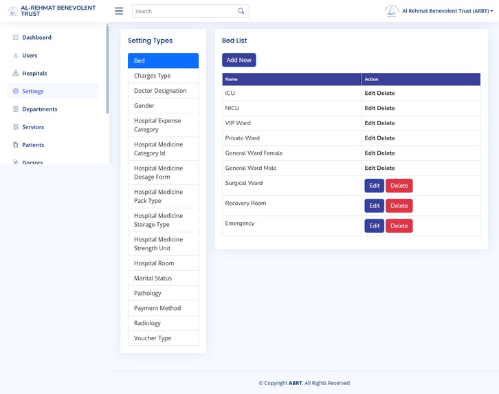 HIMS Hospital Management System – screenshot 2