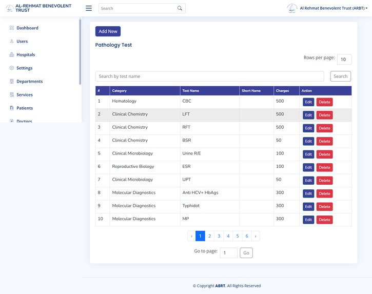 HIMS Hospital Management System – screenshot 4