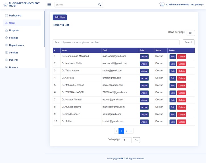 HIMS Hospital Management System – screenshot 8