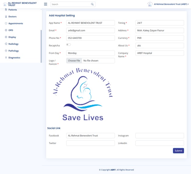 HIMS Hospital Management System – screenshot 9