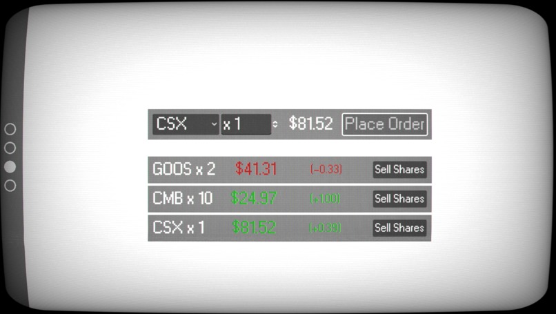 Stock Trading Demo – screenshot 2