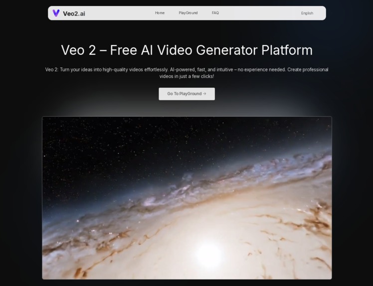 Veo 2 AI Video Generator - Veo2 AI – screenshot 1