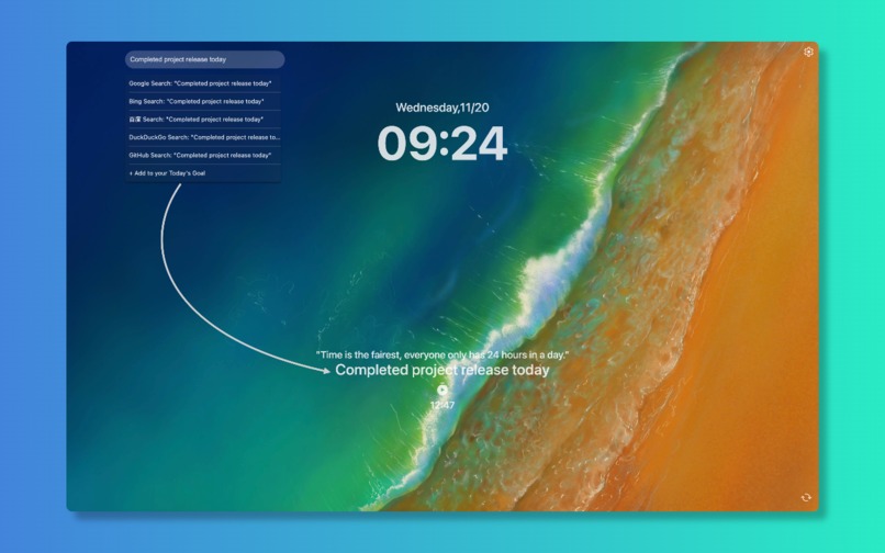 Nice NewTab – screenshot 3