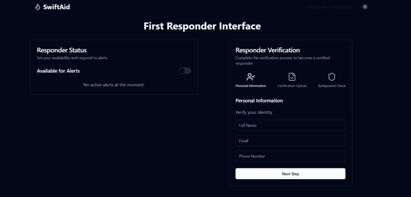SwiftAid – screenshot 1