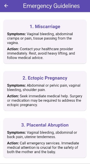 Maternity Hub – screenshot 10