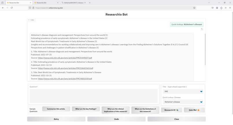 Researchio – screenshot 5