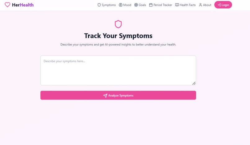 HerHealth – screenshot 1