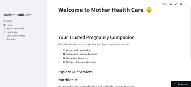 Mother Health Care – screenshot 1