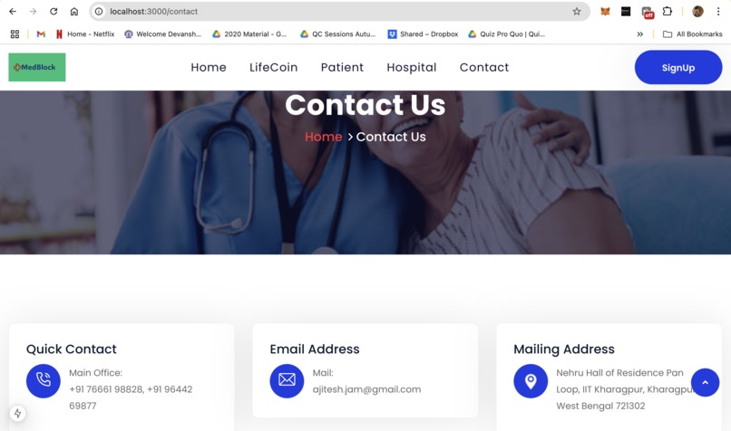 MedBlock – screenshot 2