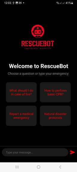 RescueBot – screenshot 5