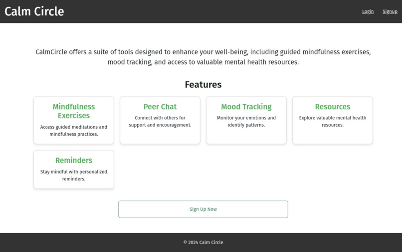 Calm Circle – screenshot 2