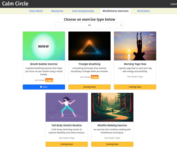 Calm Circle – screenshot 4