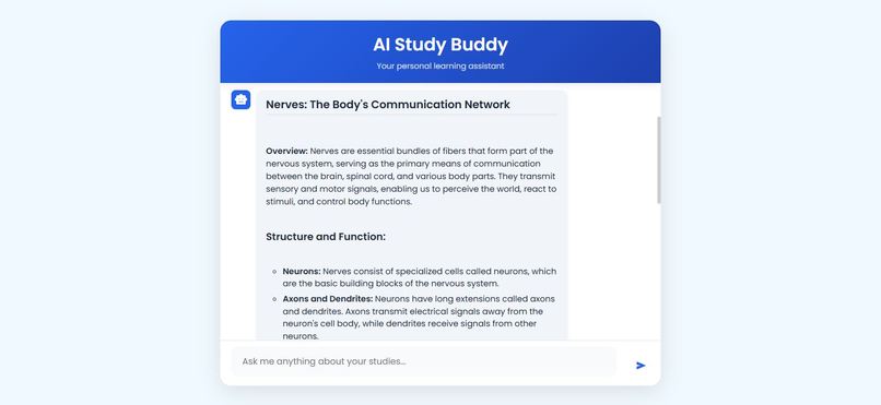 AI Study Buddy – screenshot 4