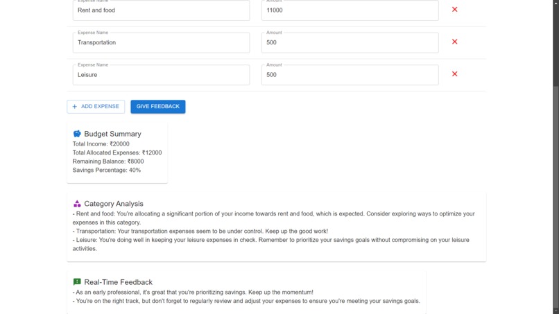 FinFluence – screenshot 4