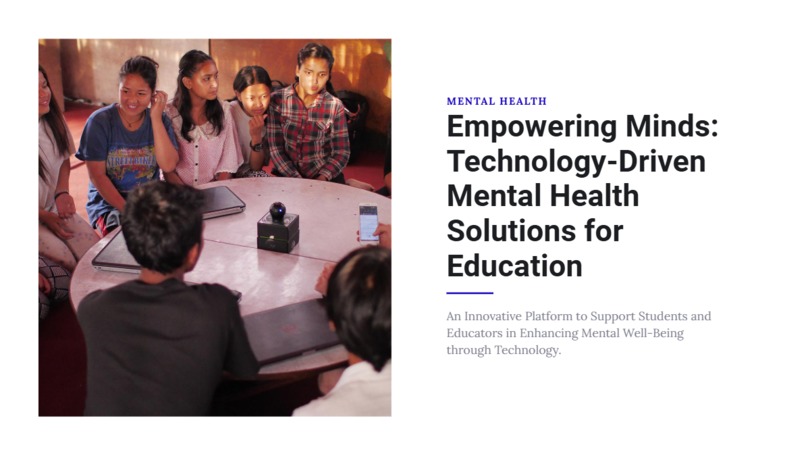 Supporting Mental Health in Education – screenshot 1