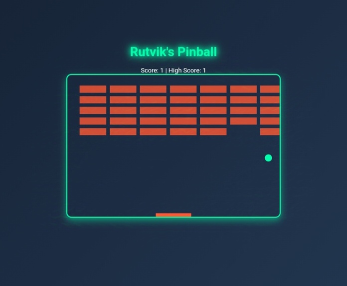 Rutvik's Pin Ball – screenshot 1