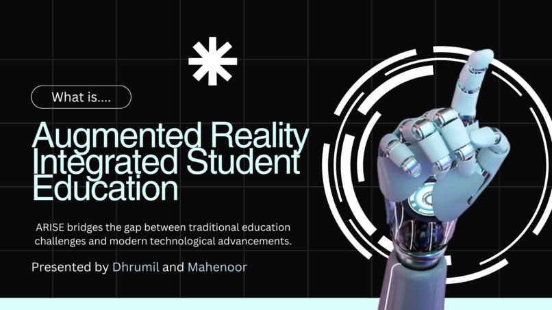 ARISE: Augmented Reality Integrated Student Education – screenshot 1