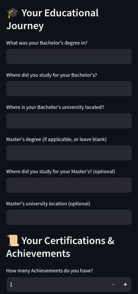 AI-Driven Resume Builder for Empowering Women – screenshot 3