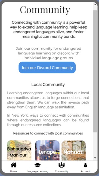 Endangered Voices, a learning app for endangered languages – screenshot 12
