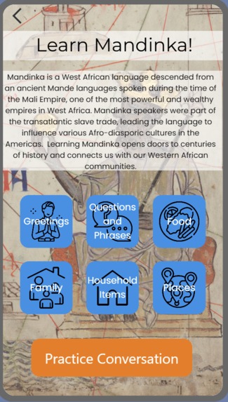 Endangered Voices, a learning app for endangered languages – screenshot 5