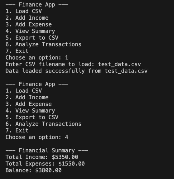 Finance Buddy – screenshot 1