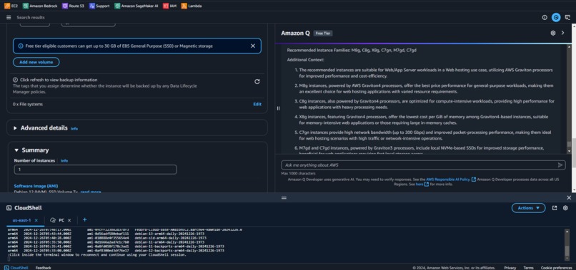 NeonDroids Cyberpunk Street Live AI-agents Amazon Q Devs – screenshot 9