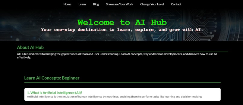 AI Hub – screenshot 1
