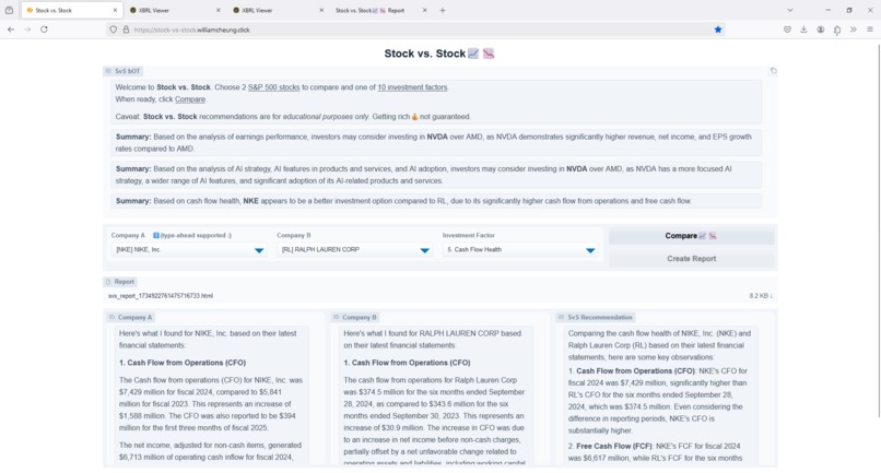 Stock vs. Stock – screenshot 1