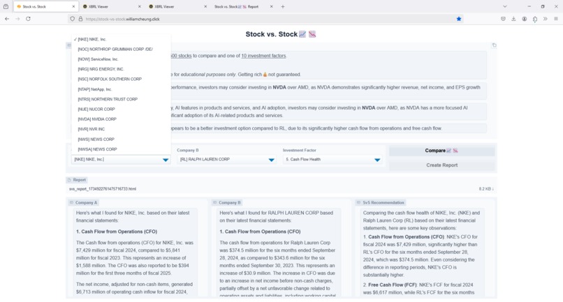 Stock vs. Stock – screenshot 2