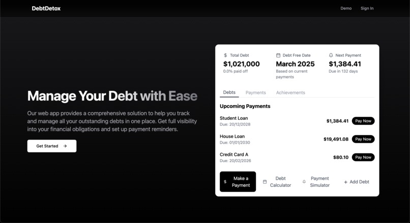 Debt Detox  – screenshot 1