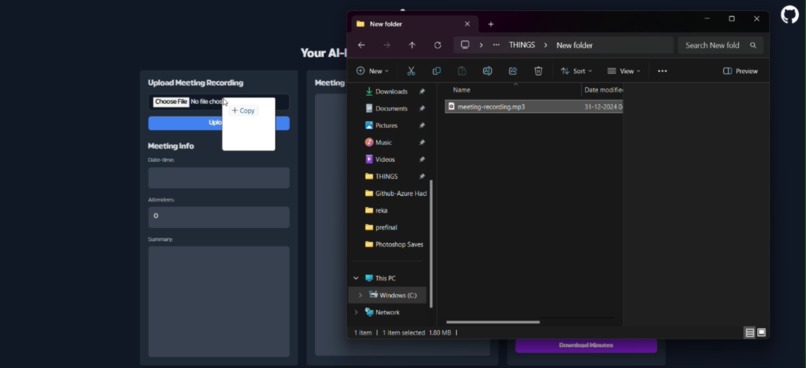 MeetMate: AI-powered virtual meeting assistant – screenshot 5
