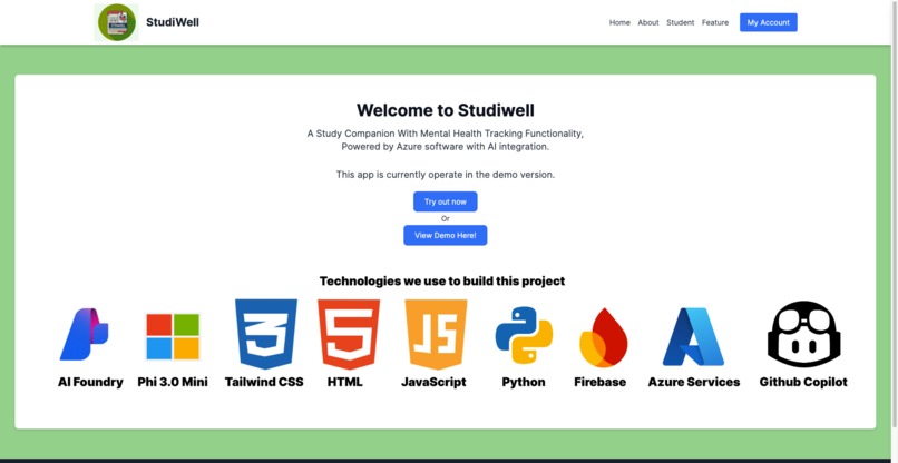 StudiWell – screenshot 1