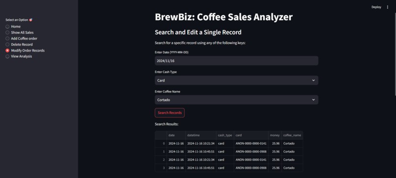 BrewSalesManager – screenshot 4